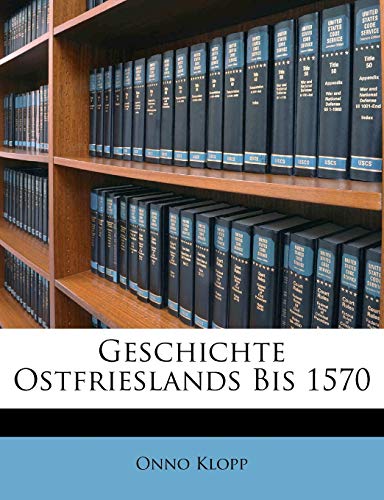 Geschichte Ostfrieslands Bis 1570.