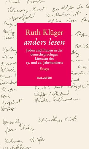 anders lesen: Juden und Frauen in der deutschsprachigen Literatur des 19. und 20. Jahrhunderts von Wallstein Verlag