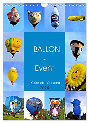 BALLON - Event (Wandkalender 2024 DIN A4 hoch), CALVENDO Monatskalender