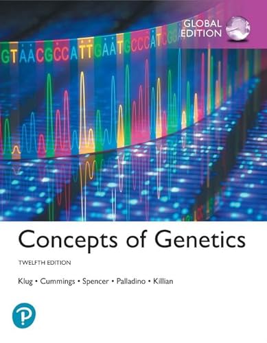 Concepts of Genetics plus Pearson MasteringGenetics with Pearson eText, Global Edition von Pearson Education Limited