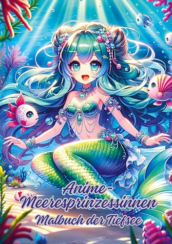 Anime-Meeresprinzessinnen: Malbuch der Tiefsee von tredition