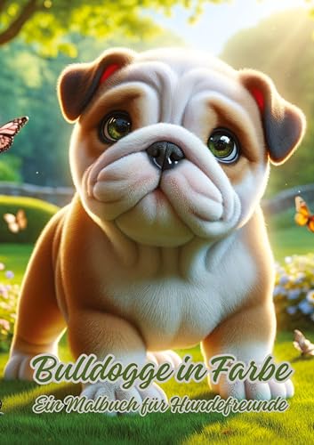 Bulldogge in Farbe: Ein Malbuch für Hundefreunde von tredition