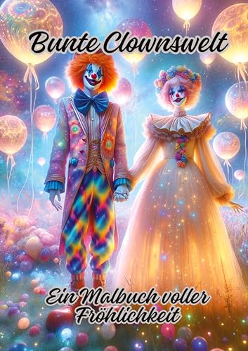 Bunte Clownswelt: Ein Malbuch voller Fröhlichkeit von tredition