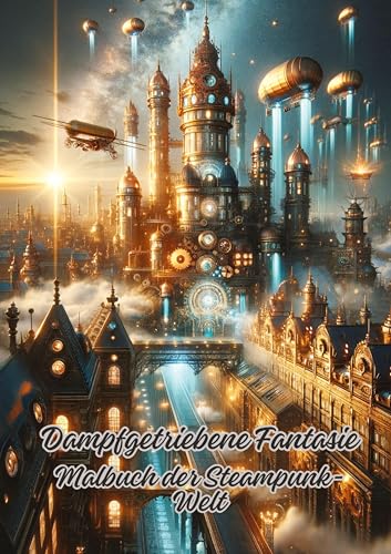 Dampfgetriebene Fantasie: Malbuch der Steampunk-Welt von tredition