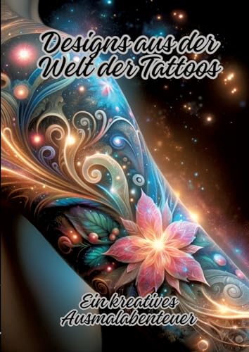 Designs aus der Welt der Tattoos: Ein kreatives Ausmalabenteuer von tredition