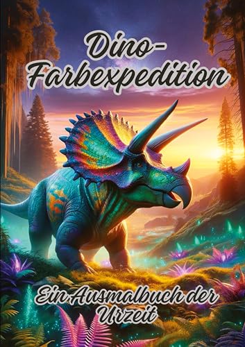 Dino-Farbexpedition: Ein Ausmalbuch der Urzeit von tredition