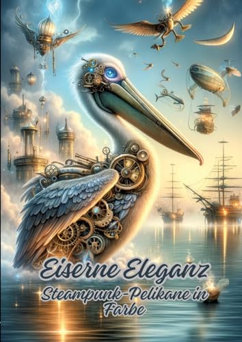 Eiserne Eleganz: Steampunk-Pelikane in Farbe von tredition