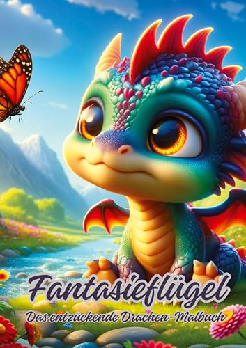 Fantasieflügel: Das entzückende Drachen-Malbuch von tredition