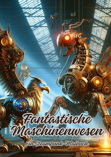 Fantastische Maschinenwesen: Ein Steampunk-Malbuch von tredition