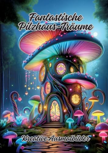 Fantastische Pilzhaus-Träume: Kreative Ausmalbilder Fantastische Pilzhaus-Träume: Kreative Ausmalbilder
