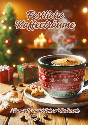 Festliche Kaffeeträume: Ein weihnachtliches Malbuch von tredition
