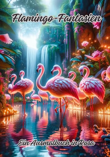 Flamingo-Fantasien: Ein Ausmalbuch in Rosa von tredition