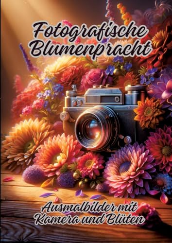 Fotografische Blumenpracht: Ausmalbilder mit Kamera und Blüten von tredition