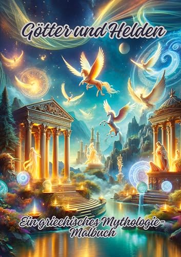 Götter und Helden: Ein griechisches Mythologie-Malbuch Götter und Helden: Ein griechisches Mythologie-Malbuch