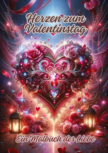 Herzen zum Valentinstag: Ein Malbuch der Liebe von tredition