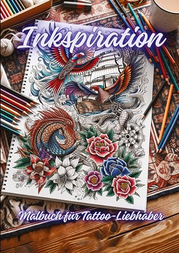 Inkspiration: Malbuch für Tattoo-Liebhaber von tredition