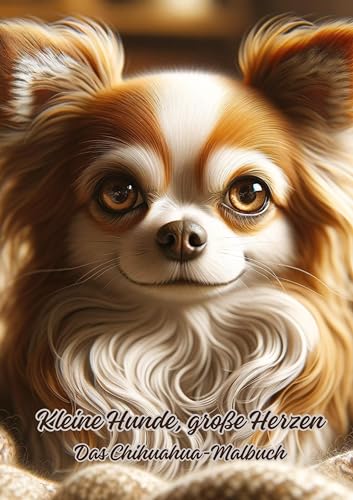 Kleine Hunde, große Herzen: Das Chihuahua-Malbuch