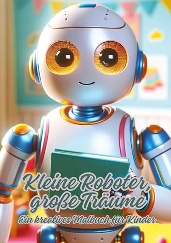 Kleine Roboter, große Träume: Ein kreatives Malbuch für Kinder von tredition