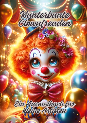 Kunterbunte Clownfreuden: Ein Ausmalbuch für kleine Artisten von tredition