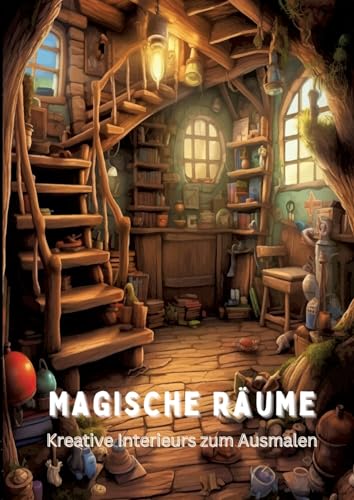 Magische Räume: Kreative Interieurs zum Ausmalen Magische Räume: Kreative Interieurs zum Ausmalen