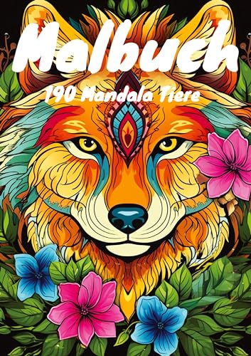 Malbuch - 190 Mandala Tiere: DE Malbuch - 190 Mandala Tiere: DE