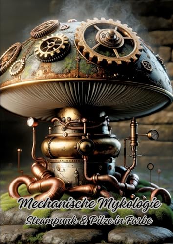 Mechanische Mykologie: Steampunk & Pilze in Farbe von tredition