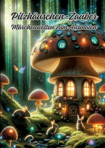 Pilzhäuschen-Zauber: Märchenwelten zum Ausmalen von tredition