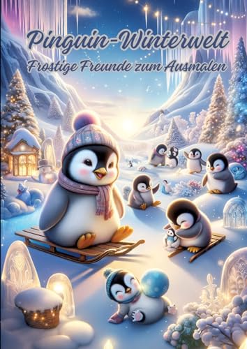 Pinguin-Winterwelt: Frostige Freunde zum Ausmalen Pinguin-Winterwelt: Frostige Freunde zum Ausmalen von tredition