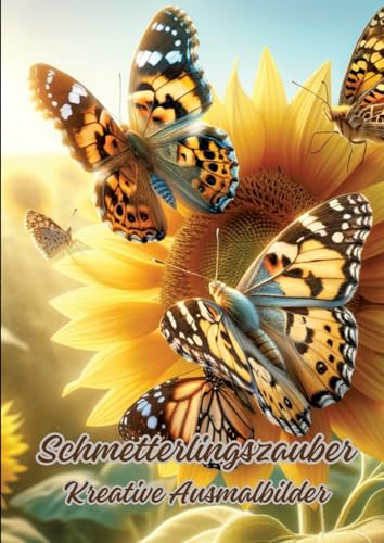 Schmetterlingszauber: Kreative Ausmalbilder von tredition