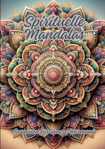 Spirituelle Mandalas: Ausmalen für innere Harmonie Spirituelle Mandalas: Ausmalen für innere Harmonie