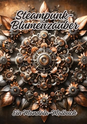 Steampunk-Blumenzauber: Ein Mandala-Malbuch von tredition