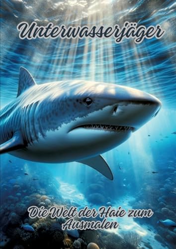 Unterwasserjäger: Die Welt der Haie zum Ausmalen von tredition