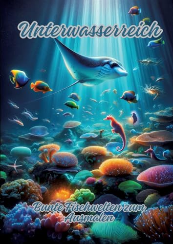 Unterwasserreich: Bunte Fischwelten zum Ausmalen von tredition