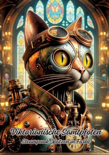 Viktorianische Samtpfoten: Steampunk-Katzen in Farbe Viktorianische Samtpfoten: Steampunk-Katzen in Farbe von tredition
