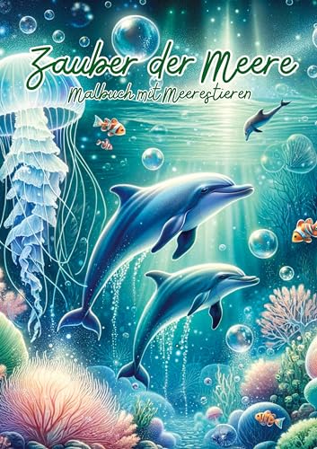 Zauber der Meere: Malbuch mit Meerestieren von tredition