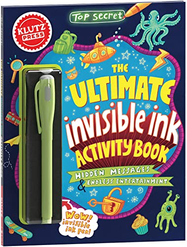 Top Secret: The Ultimate Invisible Ink Activity Book (Klutz Activity Book) von Klutz