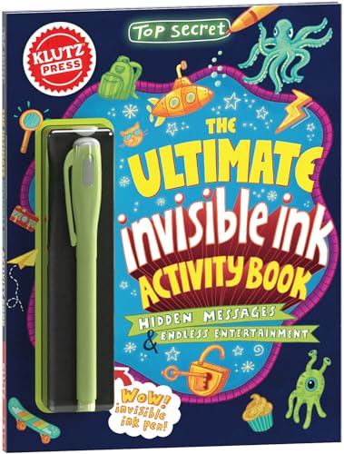 Top Secret: The Ultimate Invisible Ink Activity Book