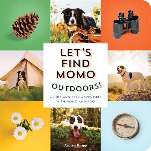Let's Find Momo Outdoors!: A Hide-and-Seek Adventure with Momo and Boo von Quirk Books