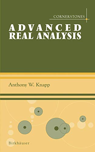 Advanced Real Analysis (Cornerstones)
