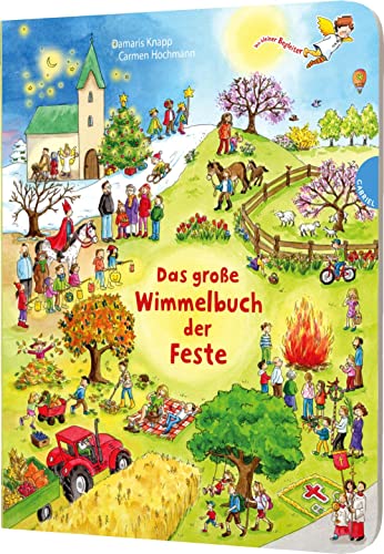 Dein kleiner Begleiter: Das große Wimmelbuch der Feste: Kirchenjahr & Bräuche für Kindergarten & Grundschule