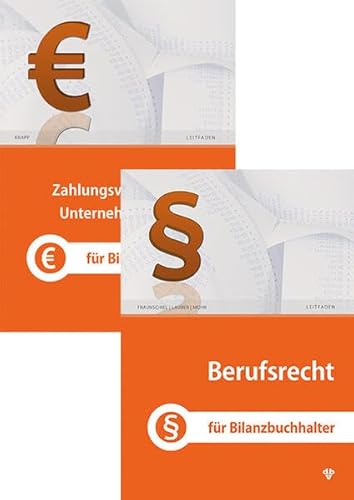 Set für Bilanzbuchhalter: "Berufsrecht" und "Zahlungsverkehr, IT und Unternehmensführung" von dbv-Verlag (Österreich)