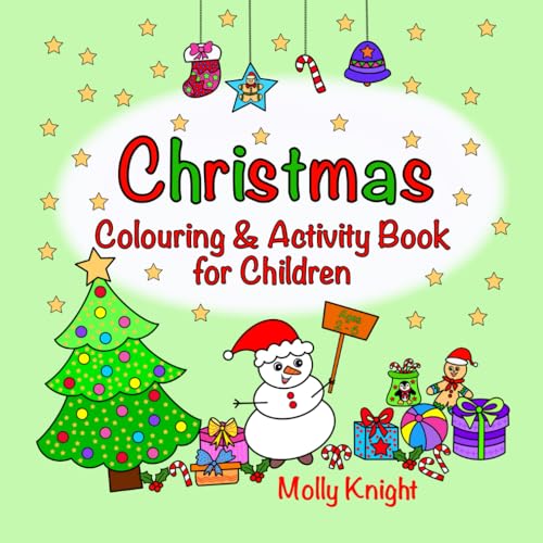 Christmas Colouring & Activity Book for Toddlers: For children ages 2 - 6