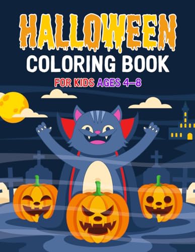 Halloween Coloring Book for Kids Ages 4-8: Exciting and Fun Designs for Children to Color and Have Fun
