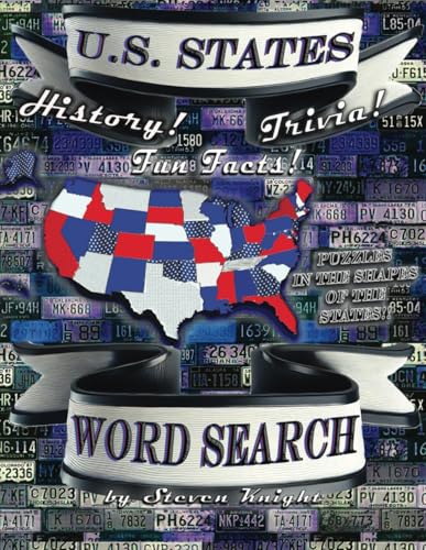 U.S. States Word Search: A Fun and Educational Word Search Journey Through All 50 States von Independently published