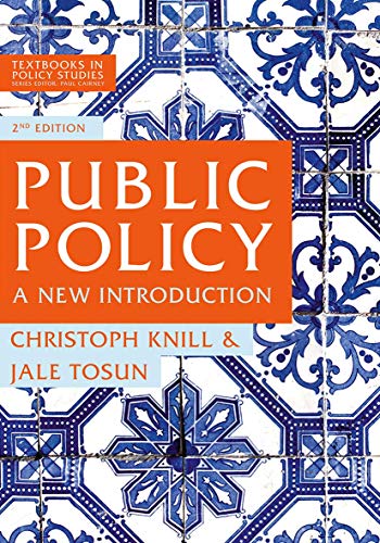Public Policy: A New Introduction (Textbooks in Policy Studies)