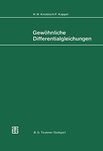 Gewöhnliche Differentialgleichungen (Mathematische Leitfäden) von Vieweg+Teubner Verlag