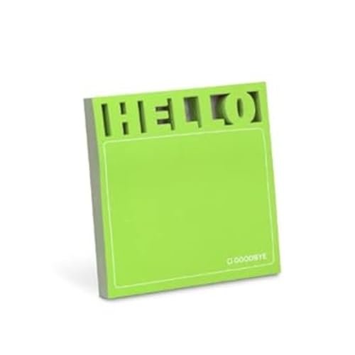 Knock Knock Hello Diecut Sticky Note von Knock Knock