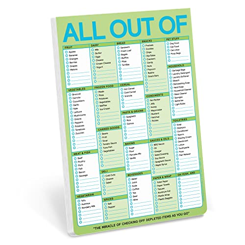 All Out of Pad With Magnet Pastel Version: Pastel Edition (Knock Knock Pads) von Knock Knock