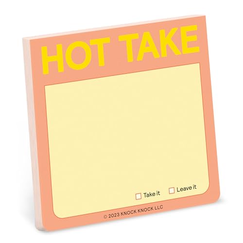 Knock Knock Hot Take Sticky Note Knock Knock Hot Take Sticky Note von Knock Knock