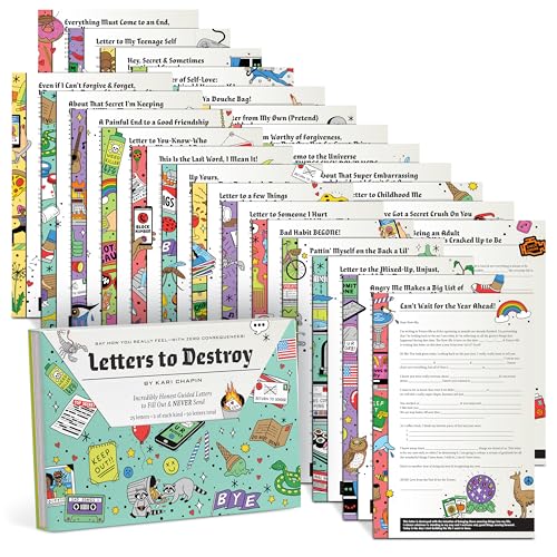 Knock Knock Letters to Destroy Journal Knock Knock Letters to Destroy Journal